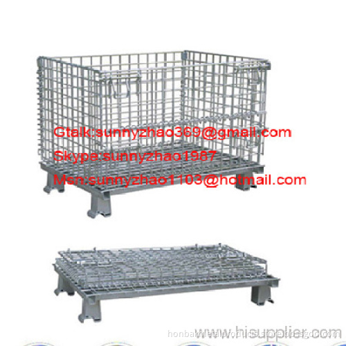 Storage Welded Wire Mesh Container For Warehousing And Transportation